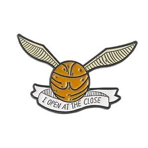 Harry Potter Quidditch I Open At The Close Enamel Pins 422-1